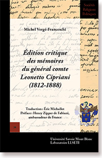 Edition critique des mÃ©moires du gÃ©nÃ©ral comte Leonetto Cipriani