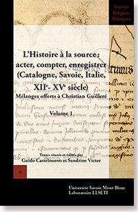 L'histoire à la source: acter, compter, enregistrer