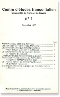 Bulletin du CEFI